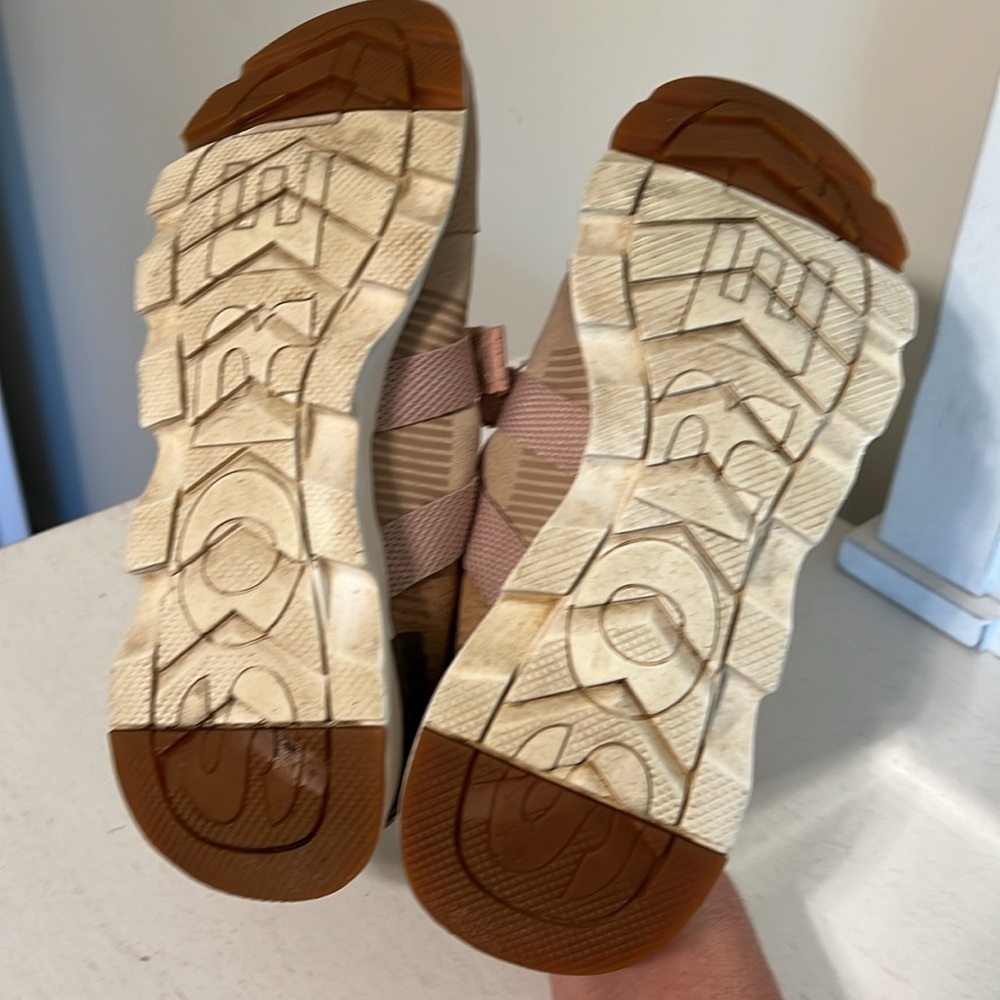 Sorel Women’s Kinetic Lite Strap Trainers / Size 9.5 / Lightweight Mesh Suede - Picture 7 of 9